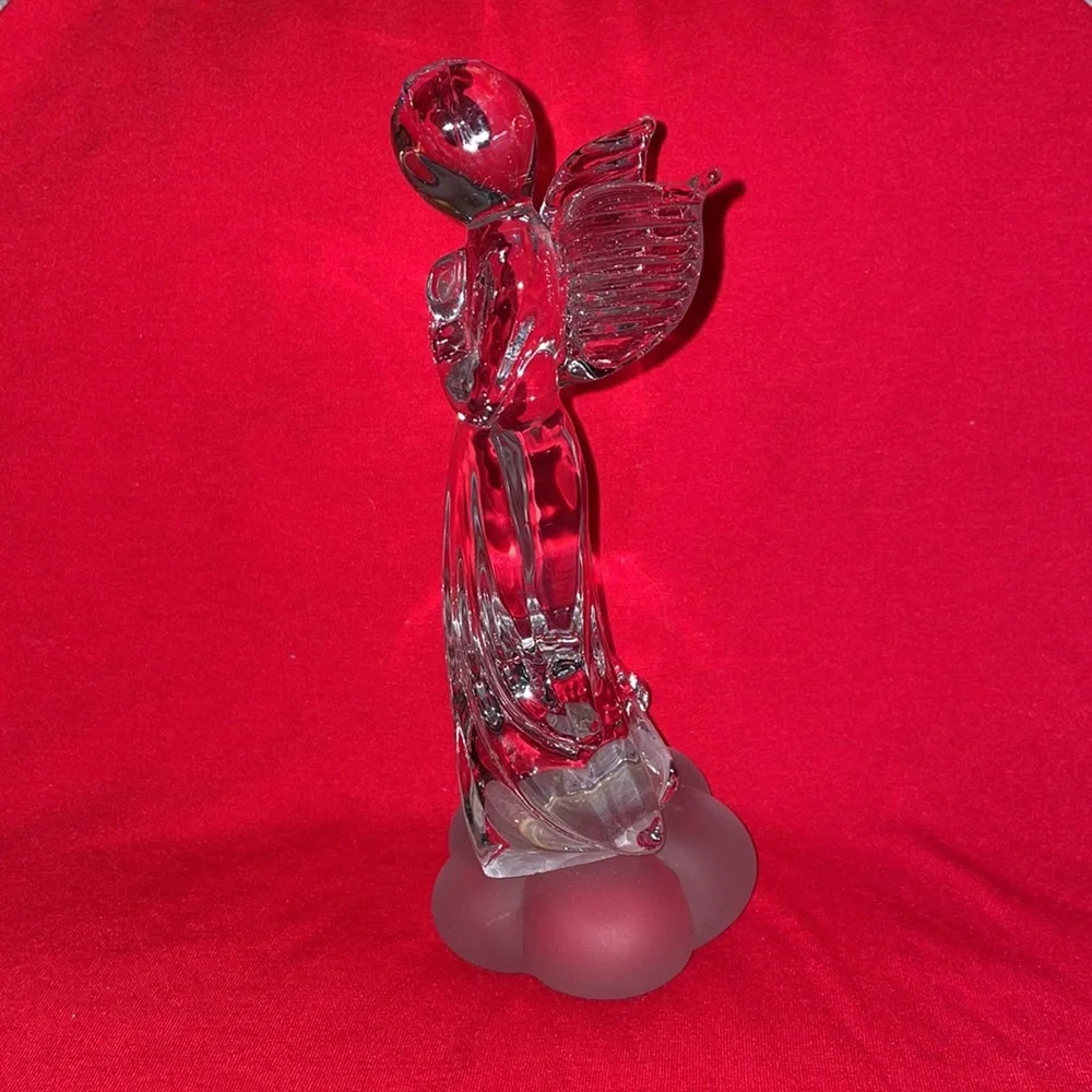 Vintage 1976 Bicentennial handcrafted Crystal praying Angel figurine. - Picture 1 of 7